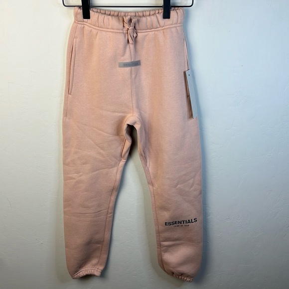 NWT Fear of God Essentials Kids' Logo Sweatpants - Picture 5 of 11